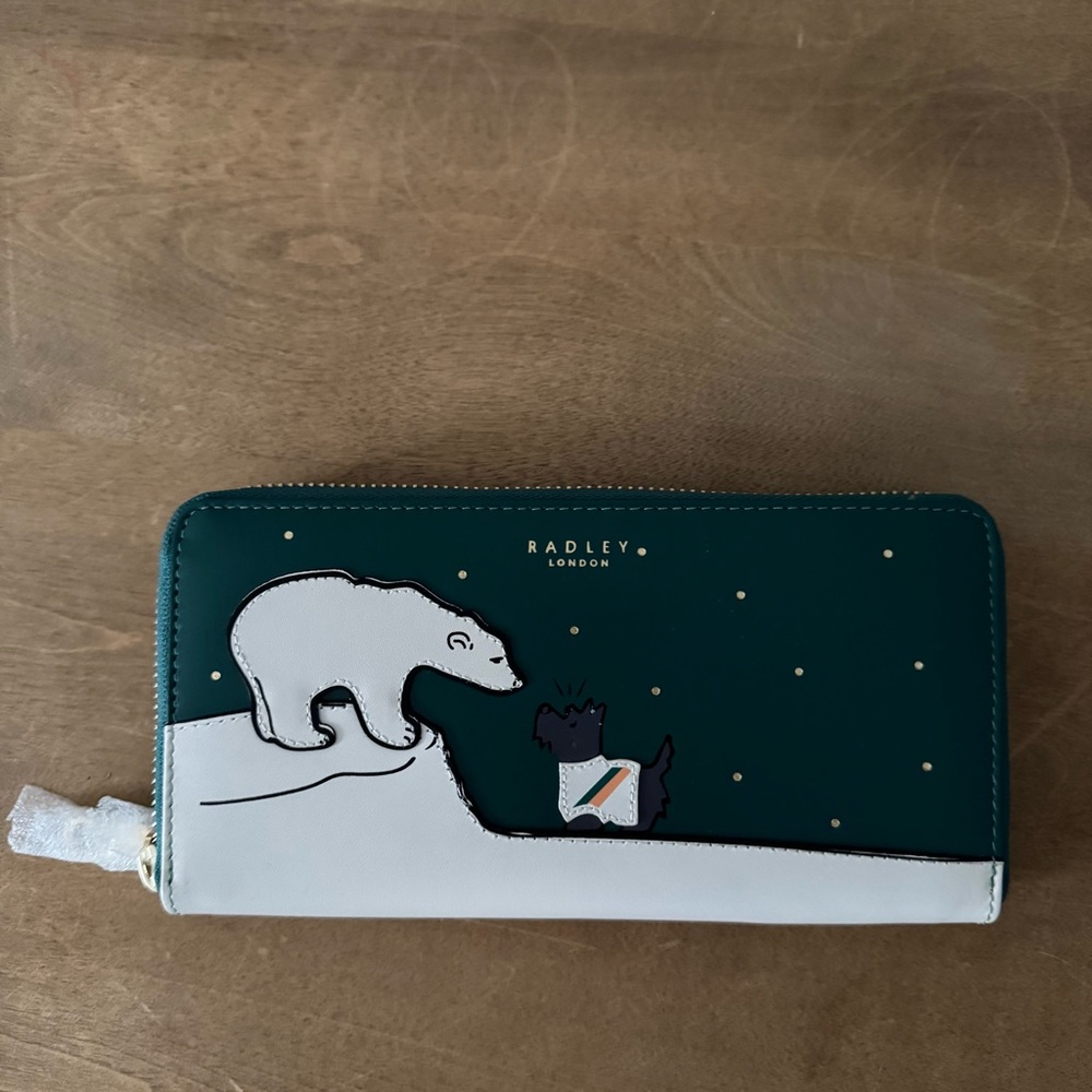 Radley London Bear With Me Large Zip Around Matinee